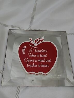 Red Apple Teacher Keepsake Plaque Teacher Gifts
